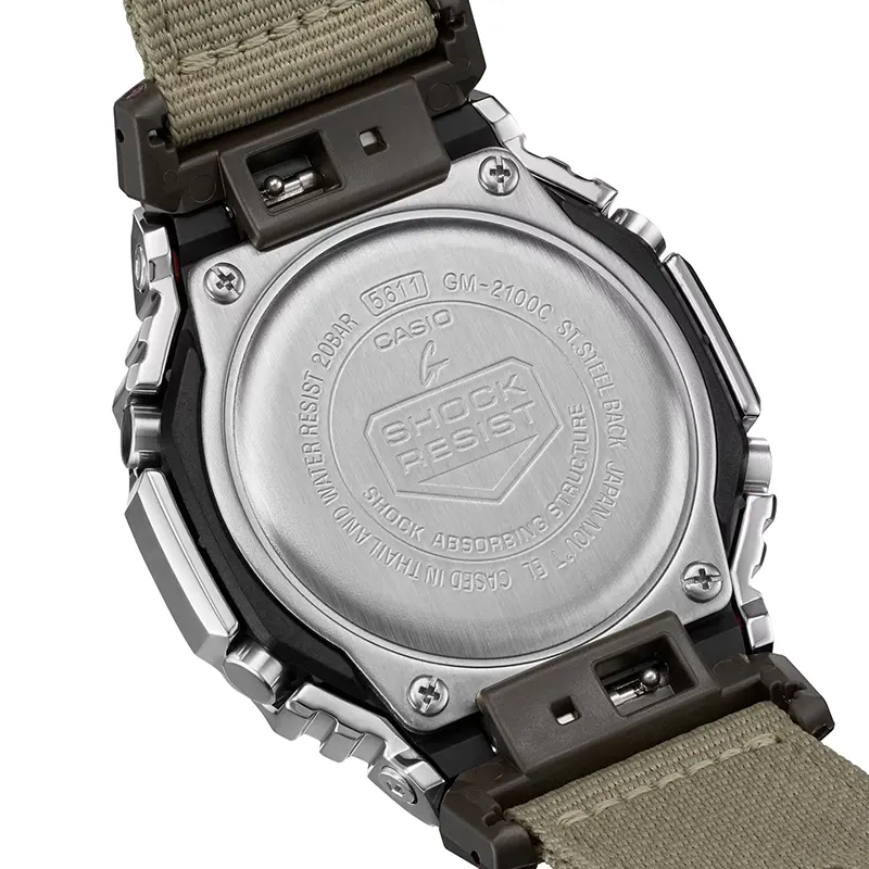 Casio G-Shock GM-2100C-5A Black Dial Men's Watch